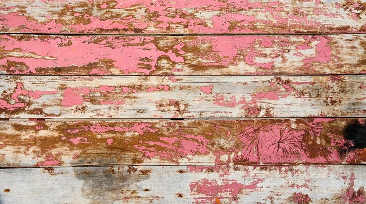 Foto quadro pieno di consistenza vecchio sfondo di tavola di legno dipinto