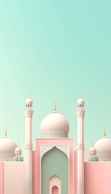 quadro raffigurante una moschea