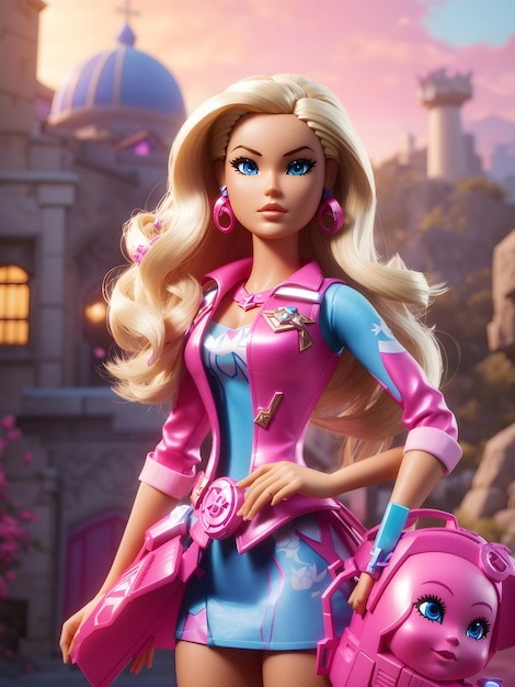 Quando un oggetto leggendario del gioco viene rubato Barbie si imbarca in una ricerca interdimensionale unendo la sua intelligenza