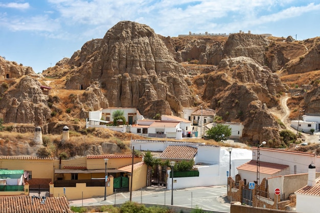 quartiere delle case rupestri di Guadix, Granada