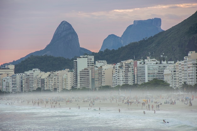 Quartiere di Copacabana a rio de janeiro