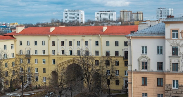 Quartiere storico della città di Minsk