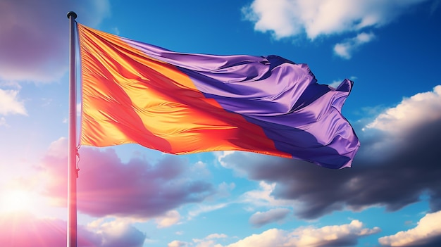 queer flags HD 8K carta da parati Stock Immagine fotografica