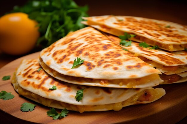 Quesadilla appena fatta