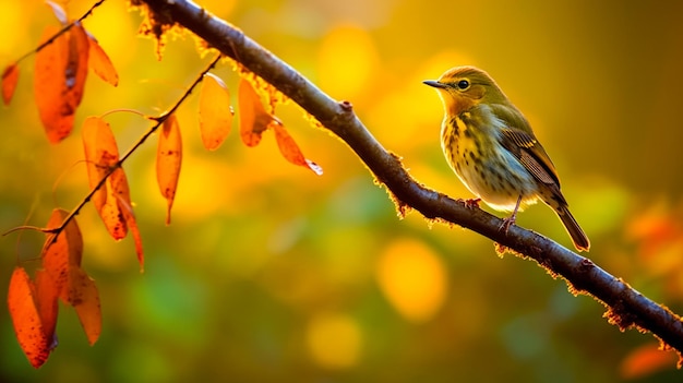 Questa foto cattura le meraviglie della vita degli uccelli in natura L'uccello è mostrato nel suo habitat naturale circondato da una vegetazione lussureggiante e uno splendido scenario. Ricorda la bellezza e la diversità della vita