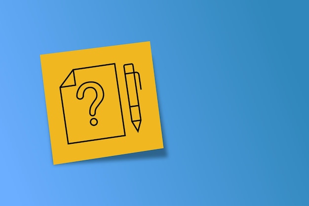 question to ask search for answers to questions frequently asked questions an icon with a sign