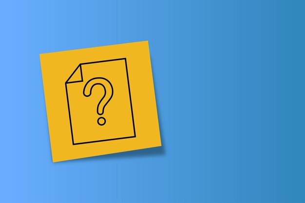 question to ask search for answers to questions frequently asked questions an icon with a sign