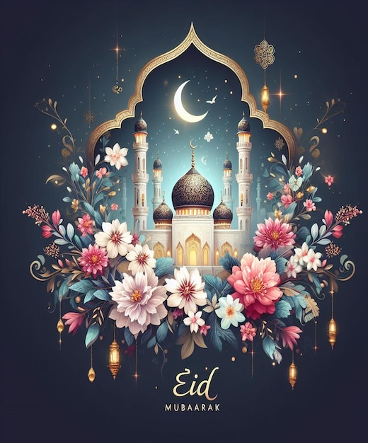 Questo disegno è fatto per eventi islamici come Eid ul Fitr e Eid ul Adha