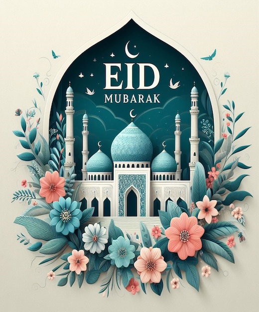 Questo disegno è fatto per eventi islamici come Eid ul Fitr e Eid ul Adha