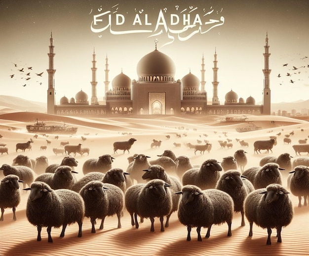 Questo disegno è fatto per il mega evento islamico Eid al Adha