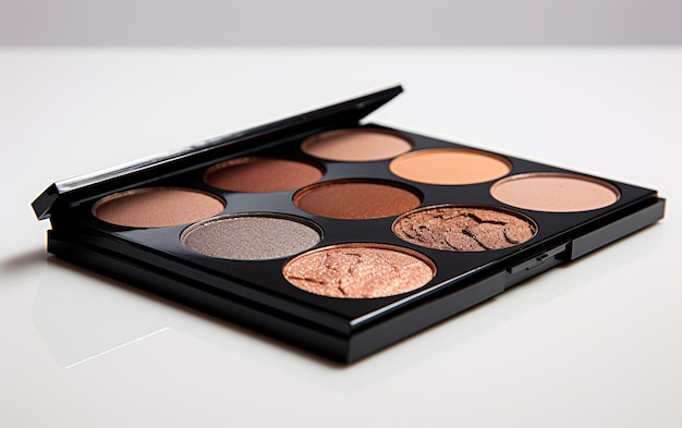 quotSmokey Glam Eyeshadow Palette su sfondo biancoquot