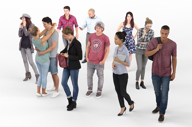 Raccolta di persone