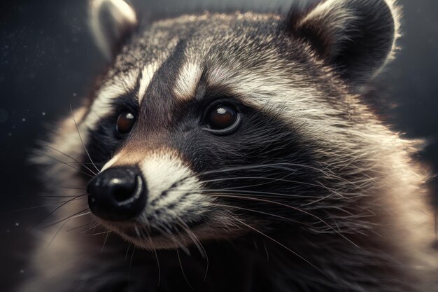 Raccoon favoloso AI generato