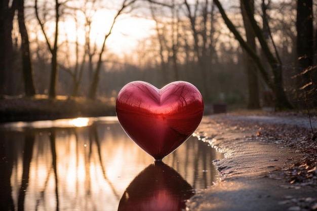 Radianti riflessi Felice foto di San Valentino