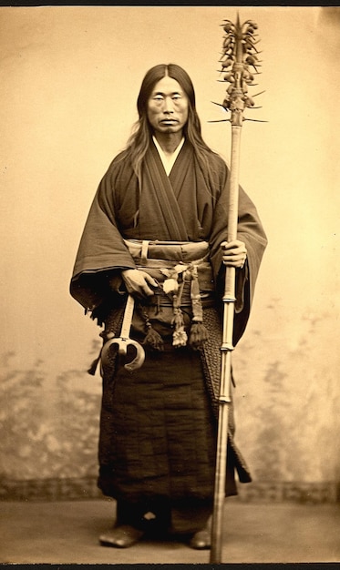 raffigurazione di samurai