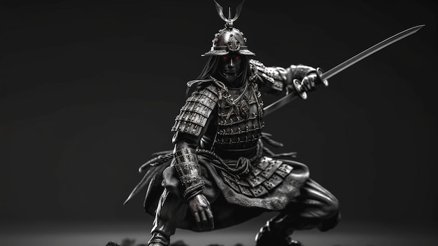 raffigurazione di samurai