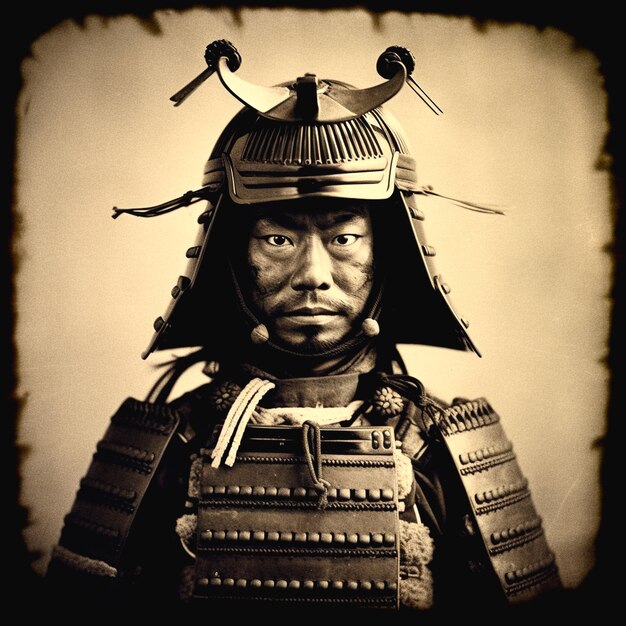 raffigurazione di samurai