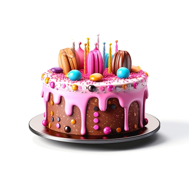 raffigurazione di torta di compleanno