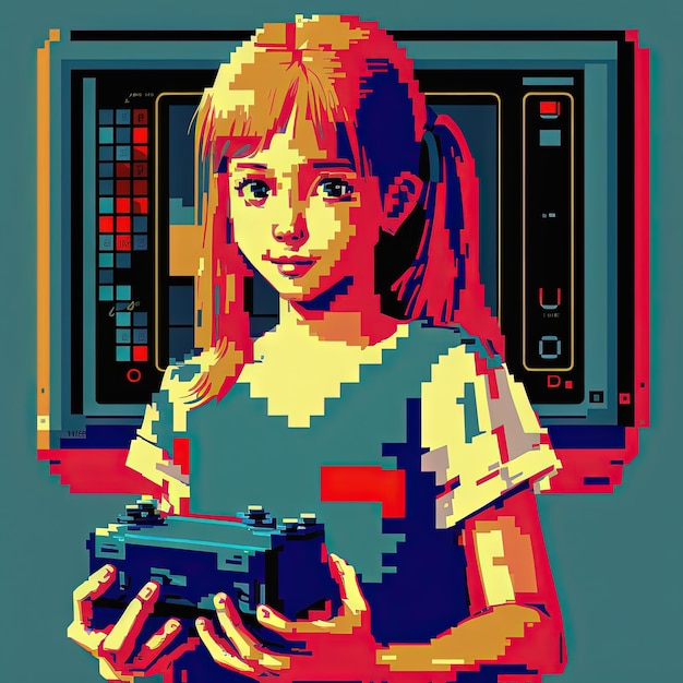 Ragazza 8bit