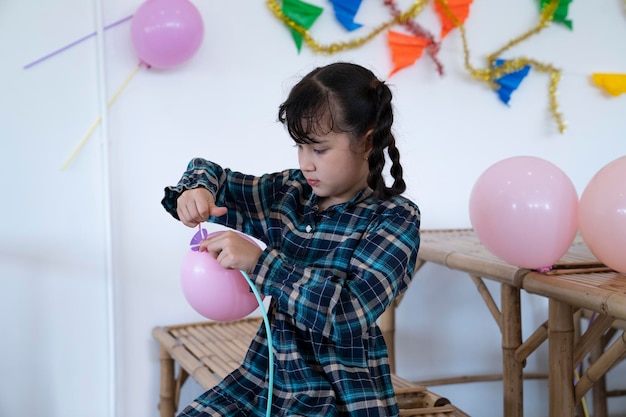 Ragazza alla festa