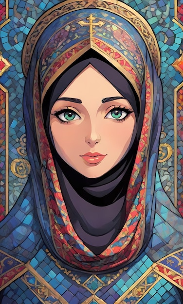 Ragazza con l'hijab