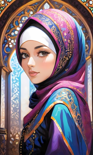 Ragazza con l'hijab