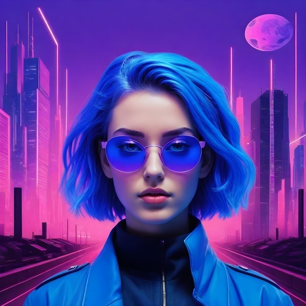 Ragazza Cyberpunk