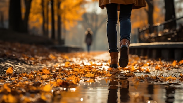 Ragazza d'autunno