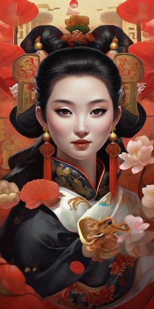 ragazza geisha