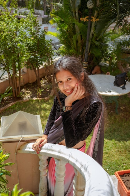 Ragazza in un sari