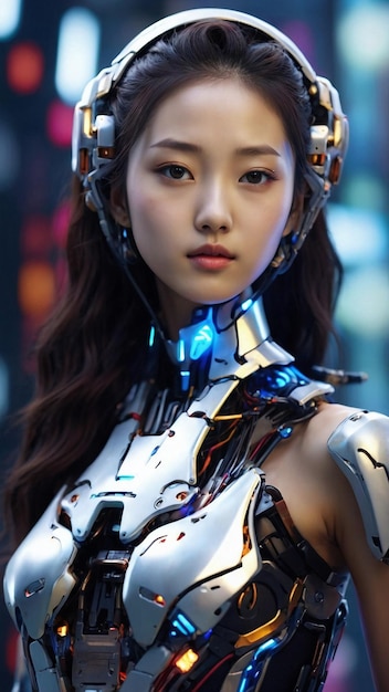 Ragazza robot coreana