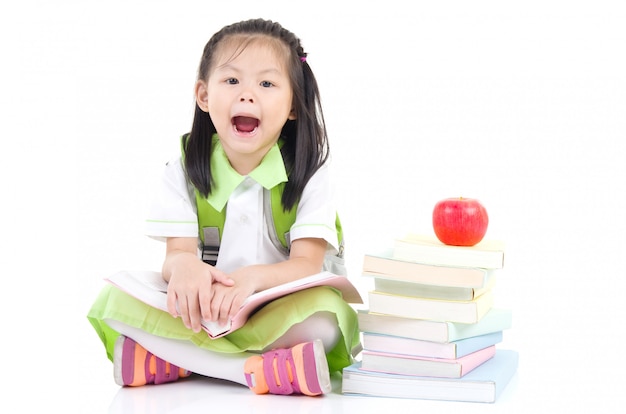 Ragazza scuola asiatica