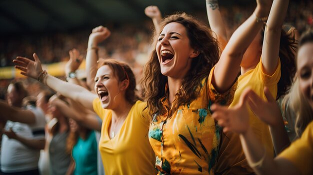 Ragazze appassionate di sport