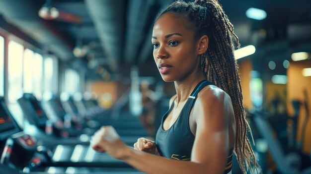 Ragazze che si allenano in palestra