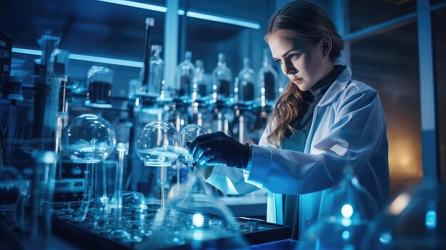 Ragazze superstar della scienza in laboratorio