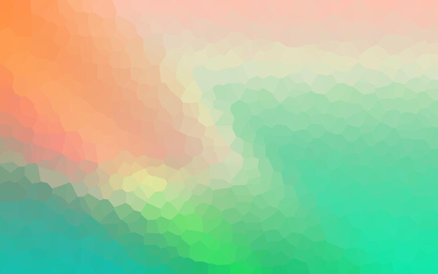 Rainbow color vibrant gradient cristal abstract background