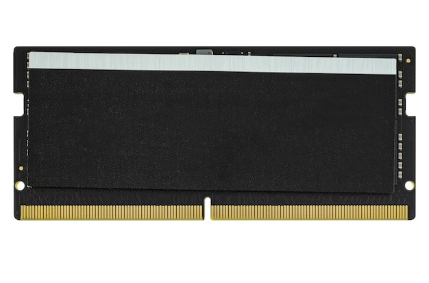 RAM per portatile su sfondo bianco in isolamento