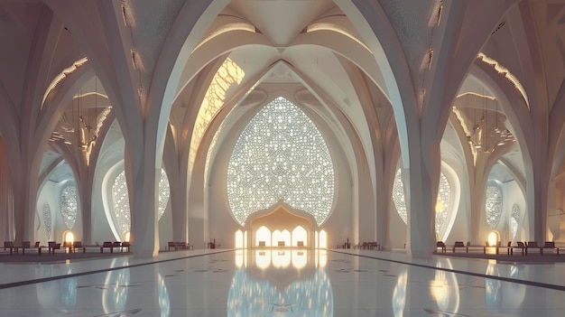 Ramadan concetto architettura moschea musulmana
