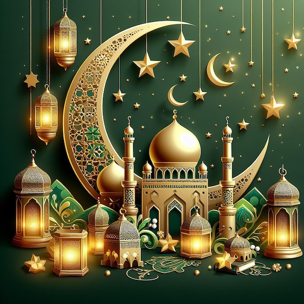 Ramadan Kareem background islamico