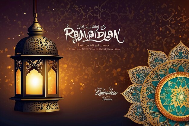 Ramadan Kareem bellissimo background islamico