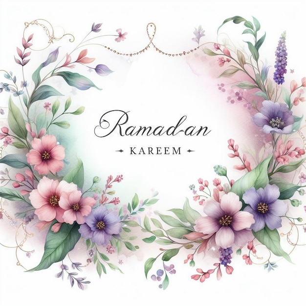 Ramadan Kareem design di saluto con islamico