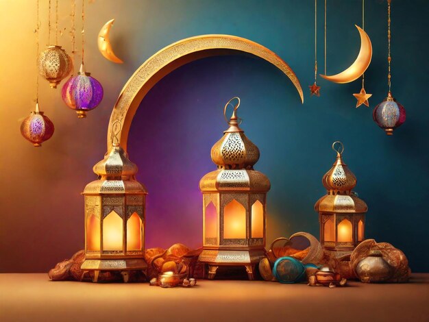 Ramadan Kareem Islamic Banner design Template