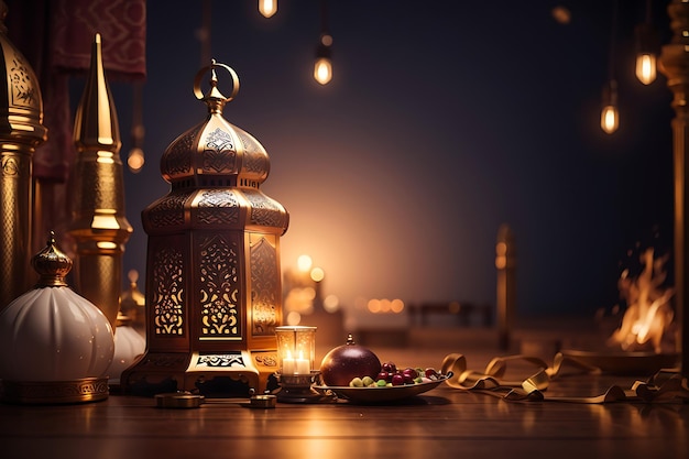 Ramadan kareem sfondo islamico