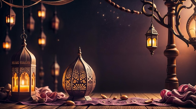 Ramadan mubarak sfondo per adha e fitr