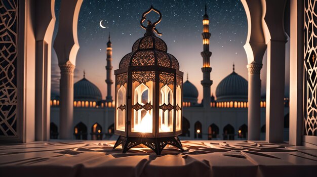 Ramadan mubarak sfondo per adha e fitr