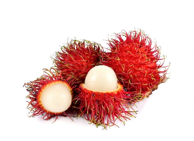 Rambutan isolato