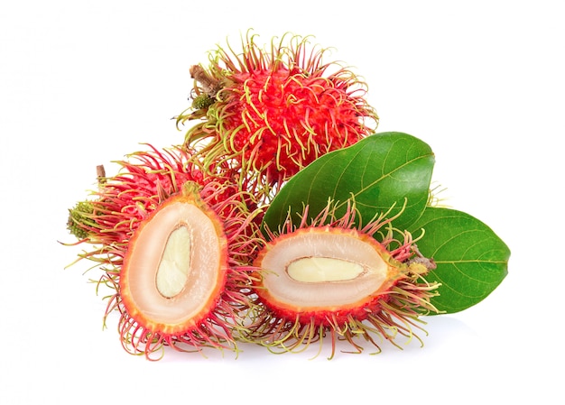 Rambutan isolato