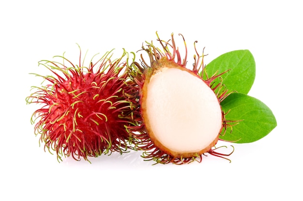 Rambutan su bianco