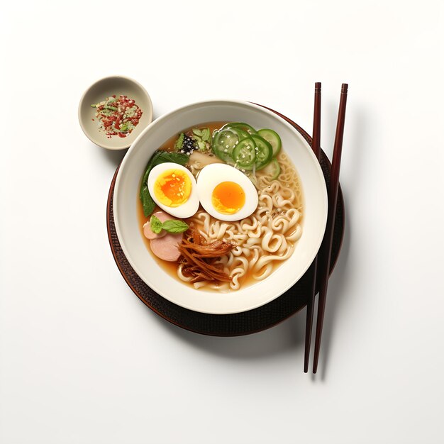 Ramen del cibo giapponese AI generativa