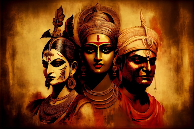 RamNavami day ai arte generata